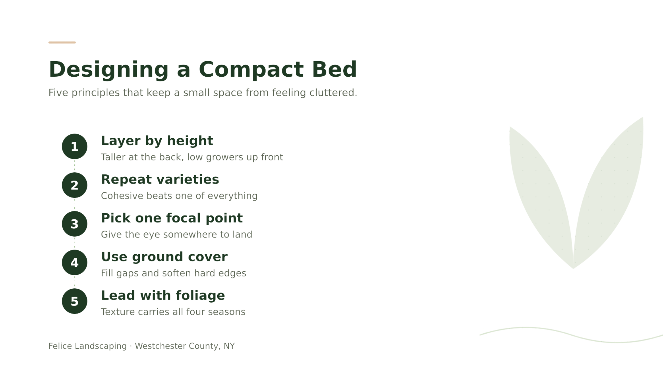 Designing a Compact Garden Bed